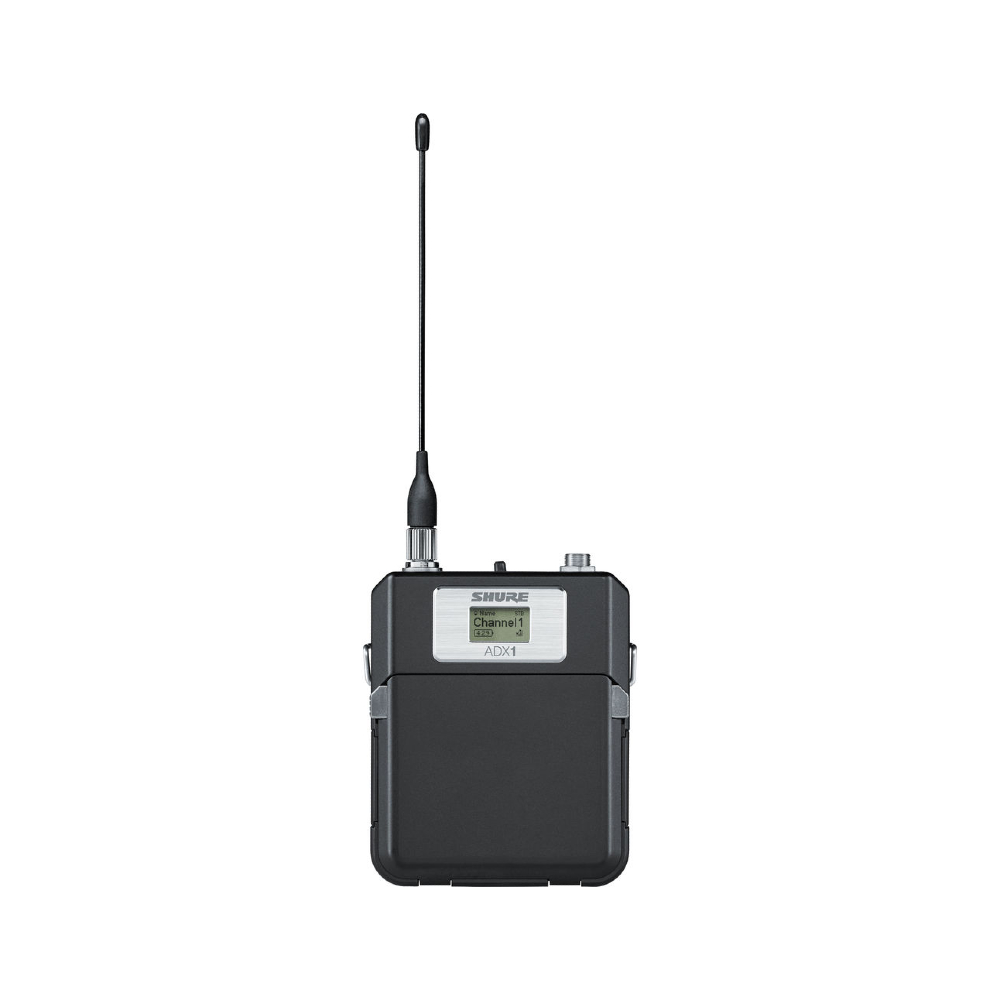 Shure ADX1LEMO3-G57 Diversity ShowLink-Enabled Bodypack Transmitter with 3-pin LEMO Connector 470-616 MHz