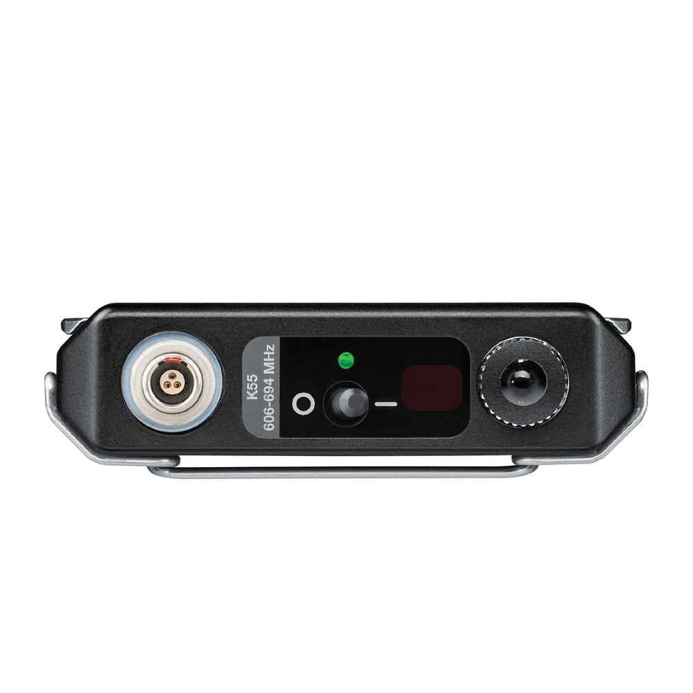 Shure ADX1LEMO3-G57 Diversity ShowLink-Enabled Bodypack Transmitter with 3-pin LEMO Connector 470-616 MHz