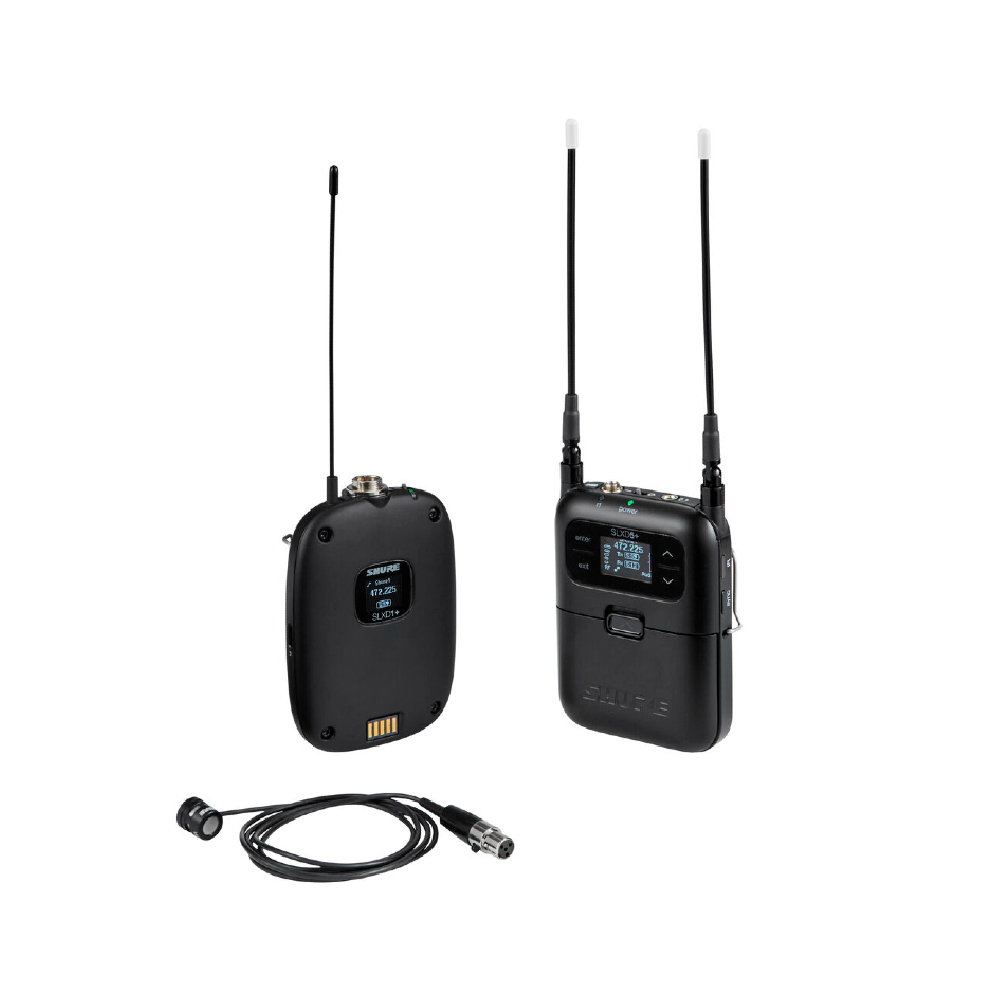 Shure SLXD15+/85 Wireless Bodypack System with WL 185 Lavalier Microphone (G57 Band)