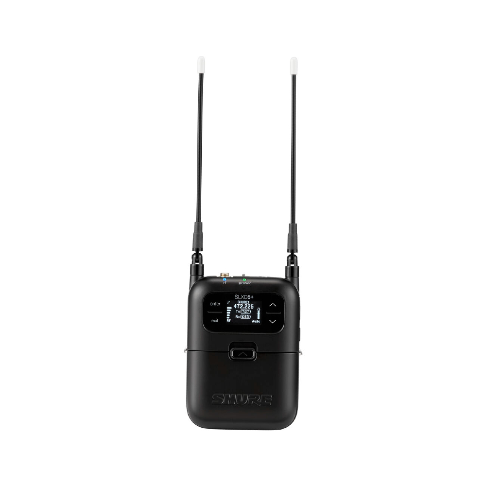 Shure SLXD15+/85 Wireless Bodypack System with WL 185 Lavalier Microphone (G57 Band)