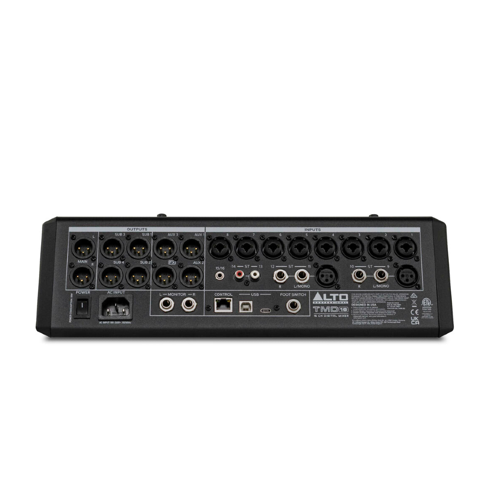 Alto Professional TMD16 16-channel Digital Mixer