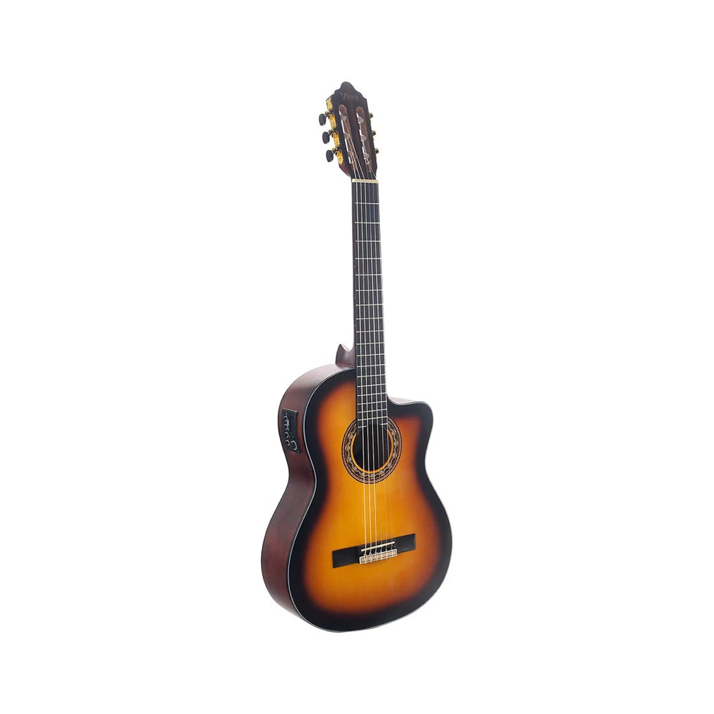 Valencia VC304CEASB 4/4 Classical Guitar (Antique Sunburst)