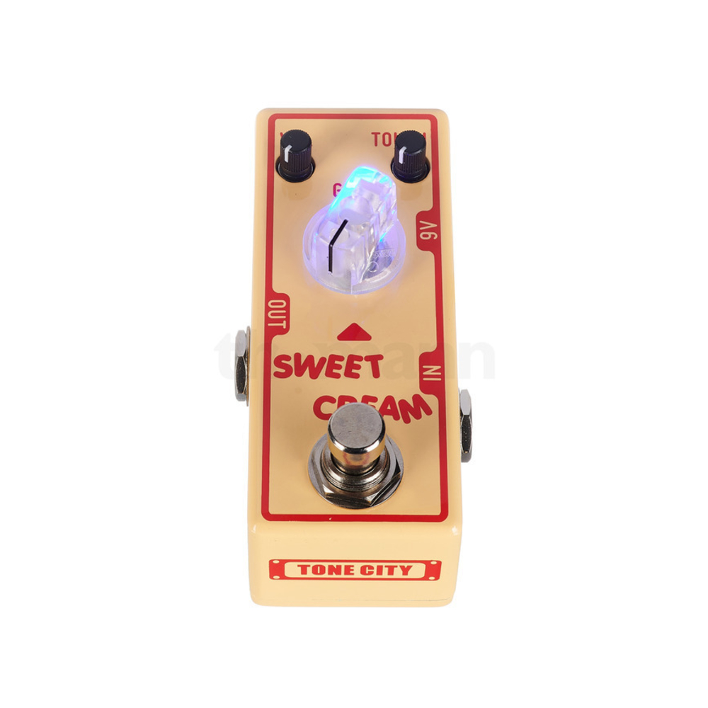 Tone City Sweet Cream Overdrive Guitar Pedal
