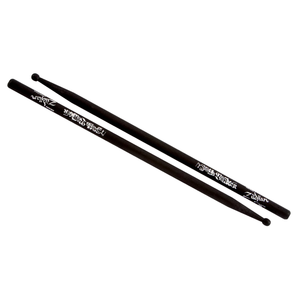 Zildjian ZASTBLK Travis Barker Artist Series Drumsticks (Black)