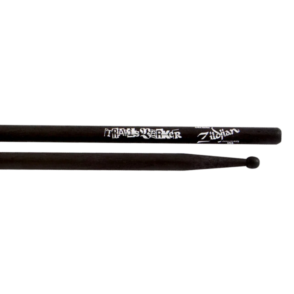 Zildjian ZASTBLK Travis Barker Artist Series Drumsticks (Black)