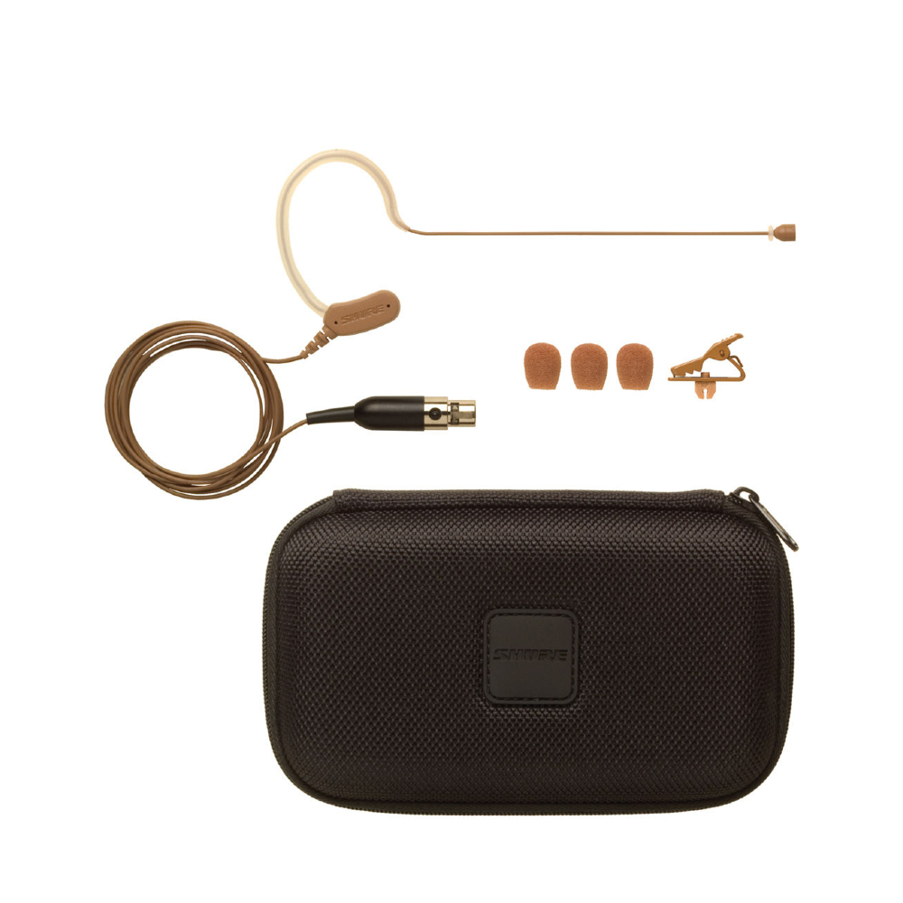 Shure MX153C/O-TQG Earset Headworn Microphone (Cocoa)