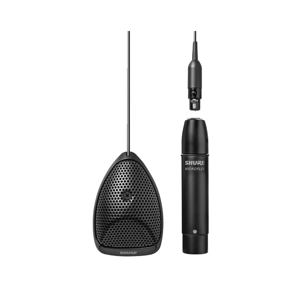 Shure MX391/C Cardioid Boundary Microphone (Black)