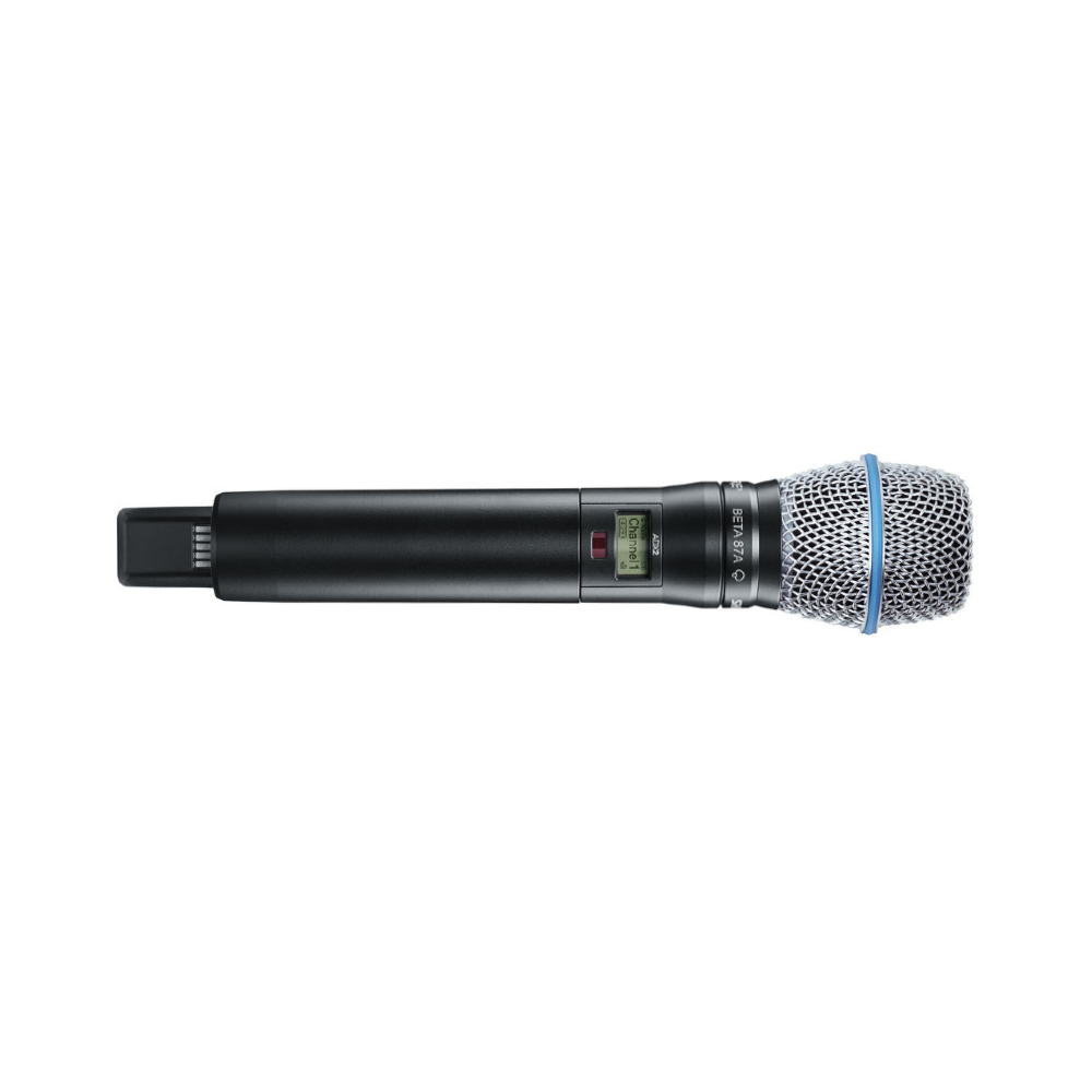 Shure ADX2/B87A Digital Handheld Wireless Microphone Transmitter with Beta 87A Capsule (G56: 470-636 mhz)
