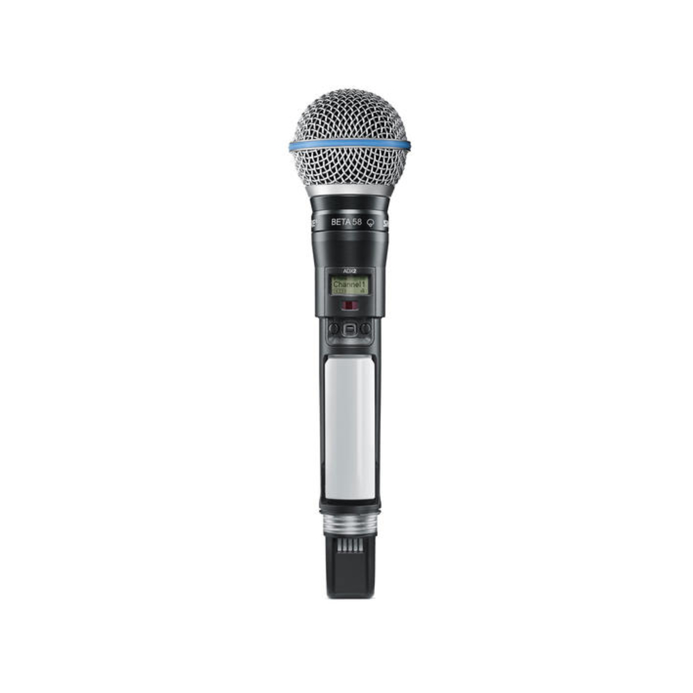Shure ADX2/B58 Digital Handheld Wireless Microphone Transmitter with Beta 58A Capsule (G56: 470-636 mhz)