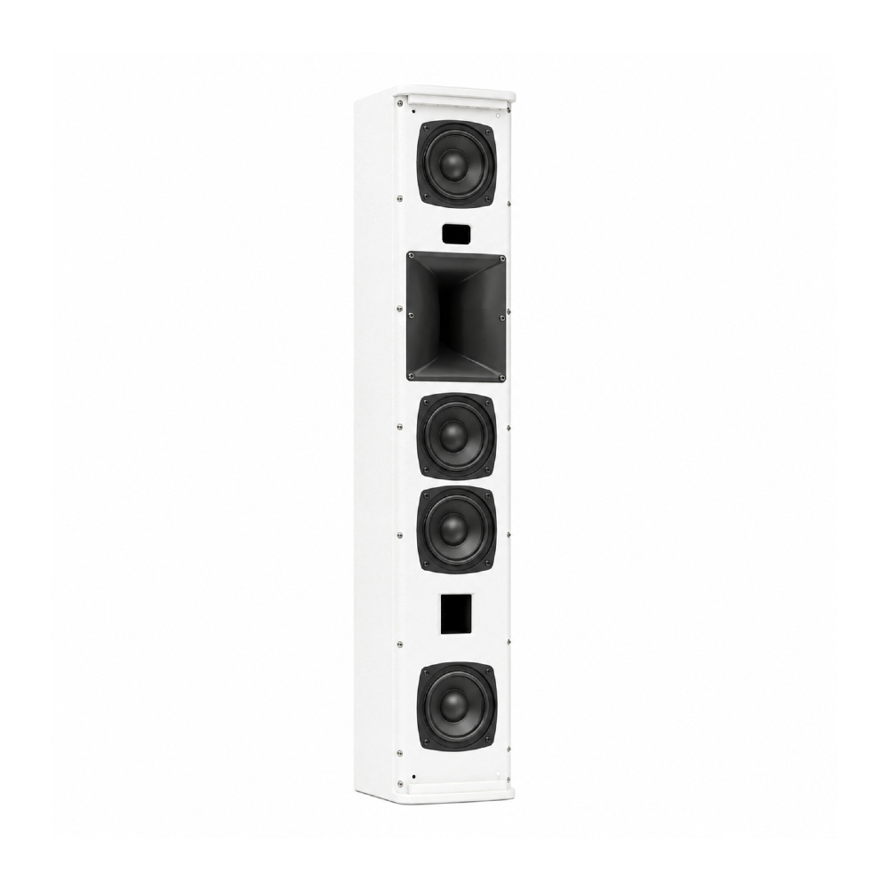 Martin Audio Blackline Q44-W 4x4-inch 2-Way Passive Column Speaker (White)