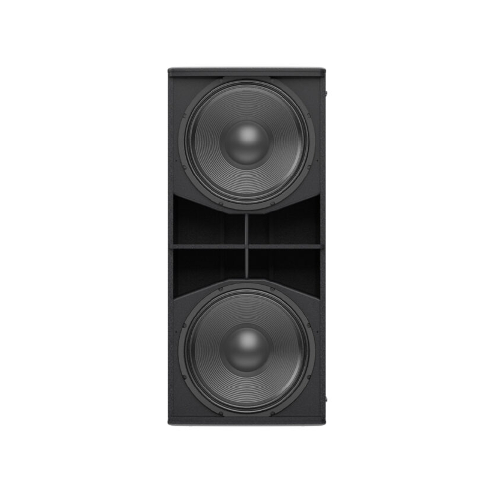 Martin Audio Blackline Q218 2x18-inch Passive Subwoofer with 4-inch Voice Coil (Black)