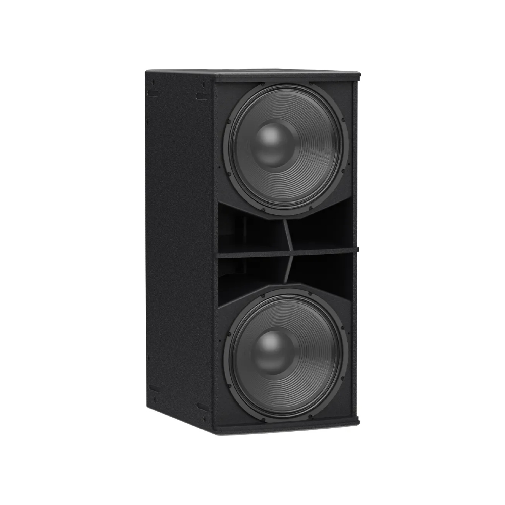 Martin Audio Blackline Q218 2x18-inch Passive Subwoofer with 4-inch Voice Coil (Black)