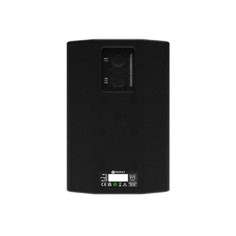 Martin Audio FlexPoint FP6 6-inch 2-Way Install/Portable Coaxial Speaker (Black)