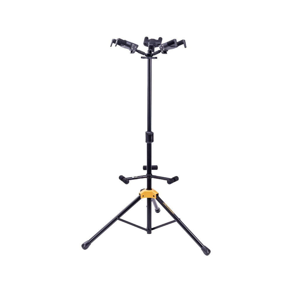 Hercules Stands GS432B PLUS Tri Guitar Stand with Auto Grip System and Foldable Yoke