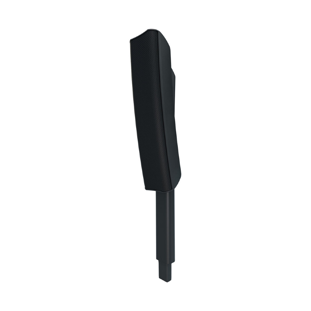QSC KC12T / KC-SP32 Column Loudspeaker and System Pole for KC12 Active 3-Way Column Loudspeaker System (Black)