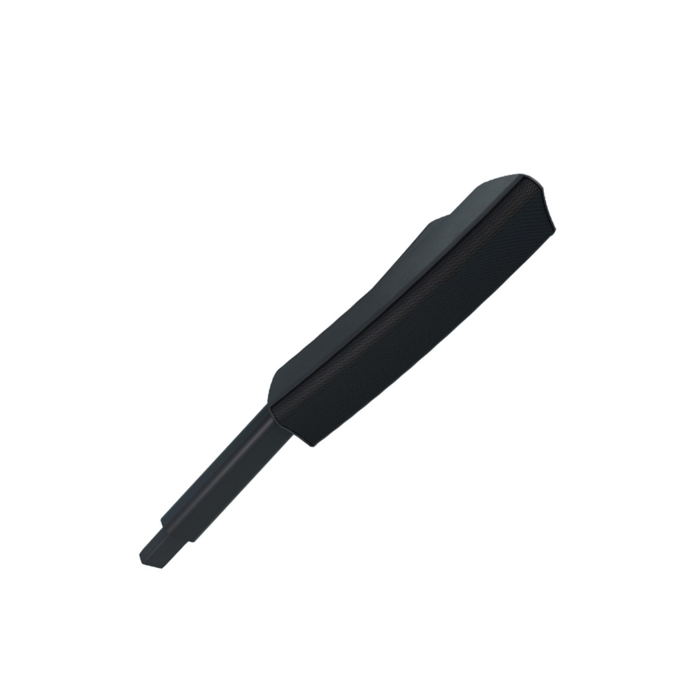 QSC KC12T / KC-SP32 Column Loudspeaker and System Pole for KC12 Active 3-Way Column Loudspeaker System (Black)