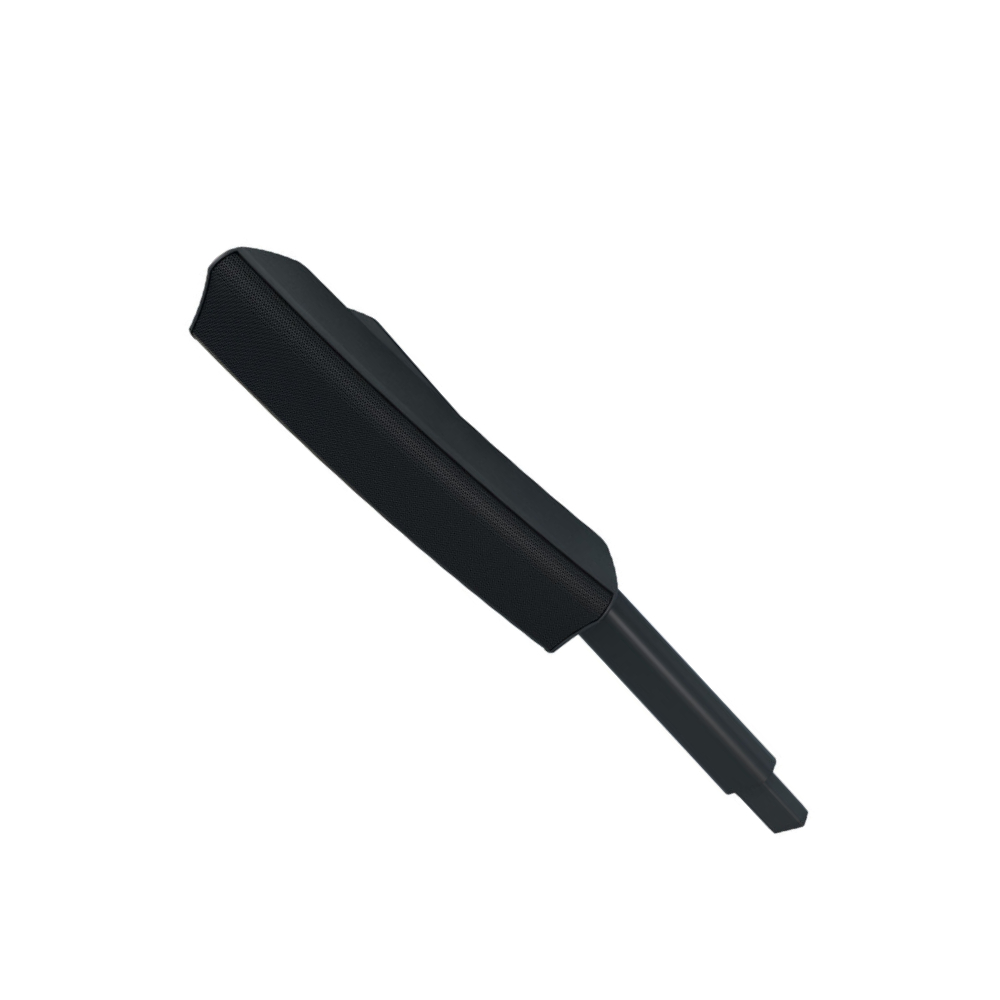 QSC KC12T / KC-SP32 Column Loudspeaker and System Pole for KC12 Active 3-Way Column Loudspeaker System (Black)