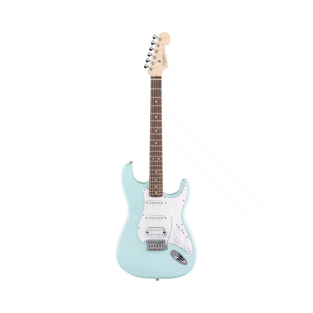 Squier by Fender Debut Stratocaster HSS Electric Guitar - Laurel Fingerboard / Daphne Blue (379610504)