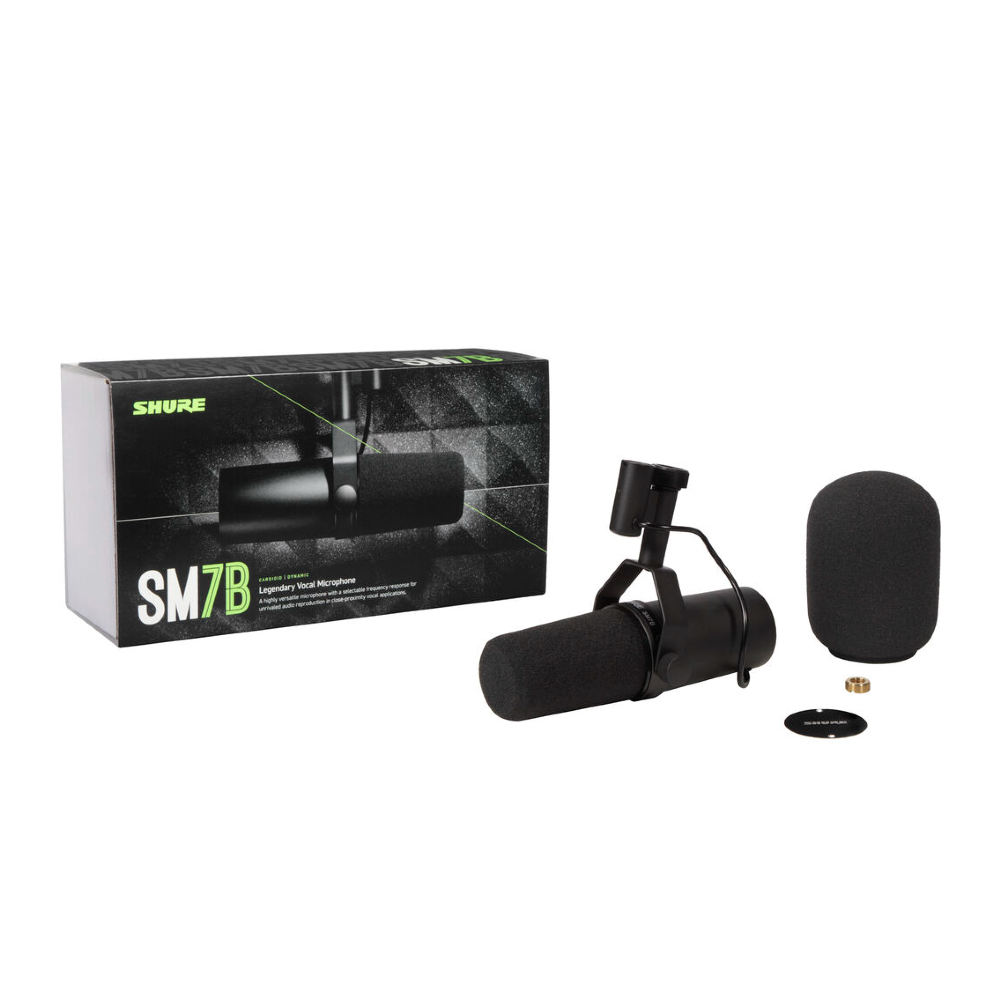 Shure SM7B Cardioid Dynamic Vocal Microphone