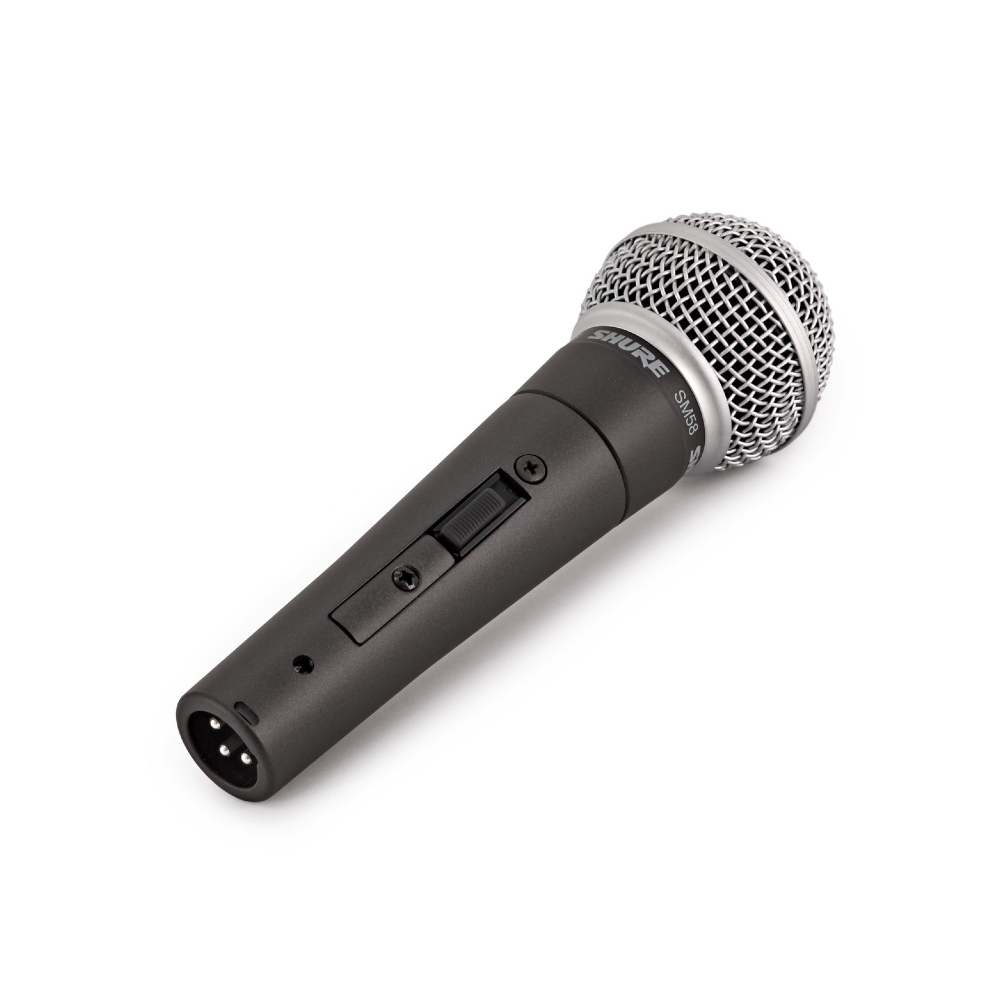 Shure SM58S Dynamic Cardioid Vocal Microphone with Switch
