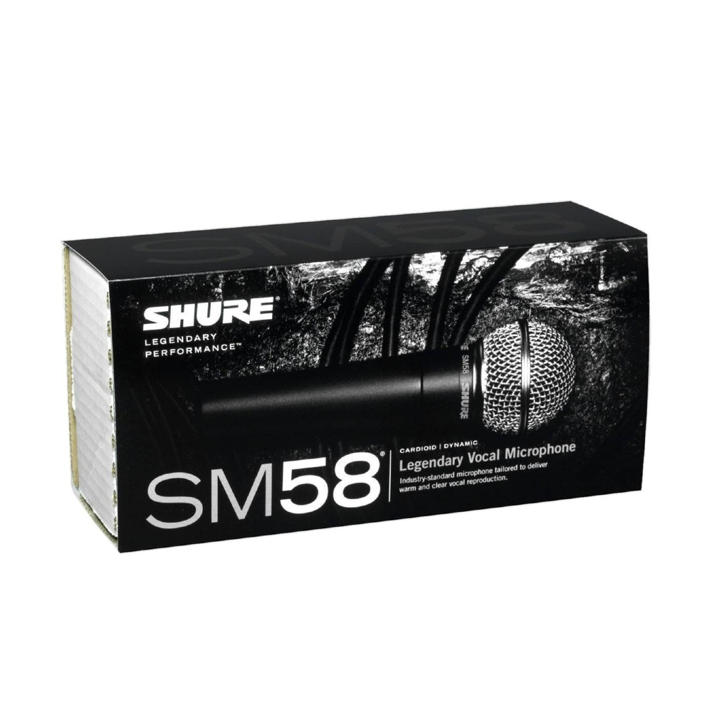 Shure SM58S Dynamic Cardioid Vocal Microphone with Switch
