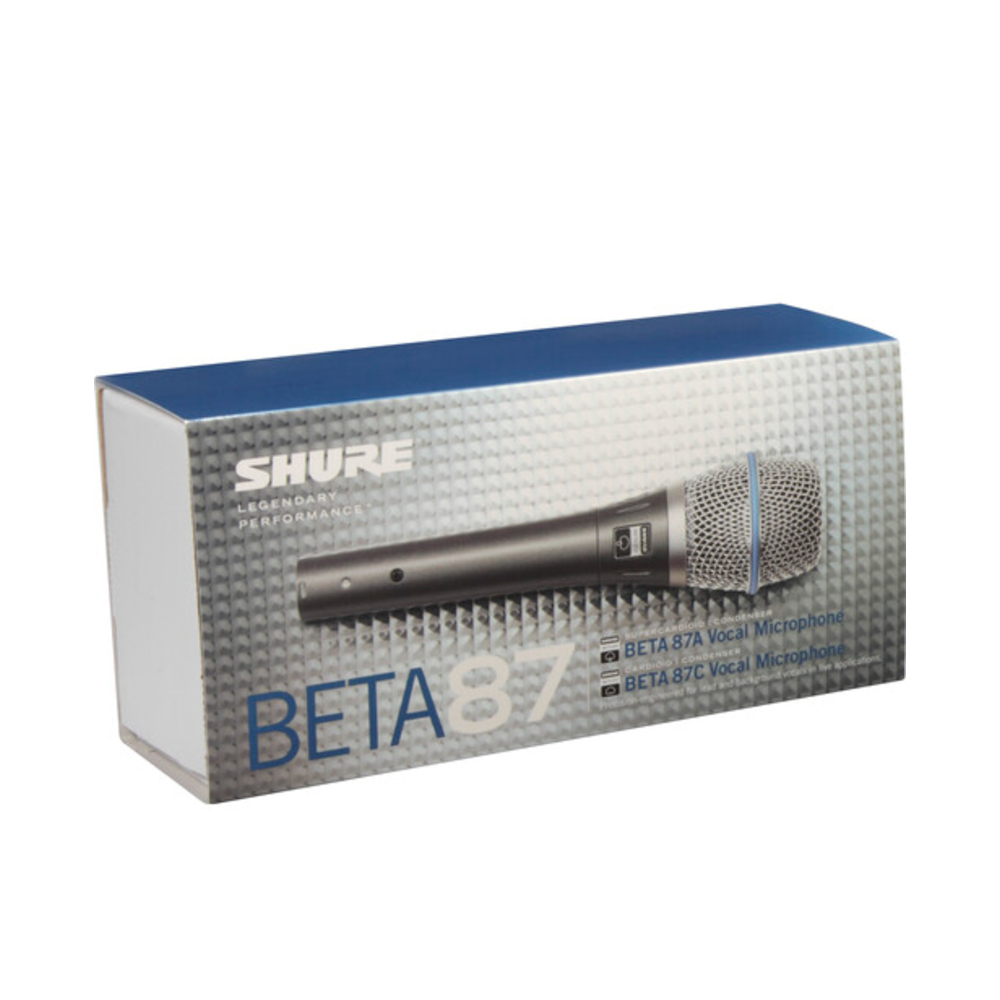 Shure Beta 87A-X Supercardioid Condenser Microphone