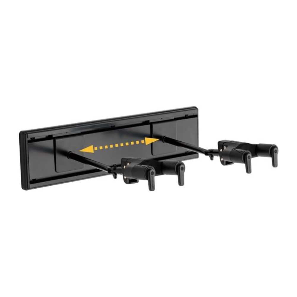 Hercules GSP402SB 2-Guitar Wall Rack