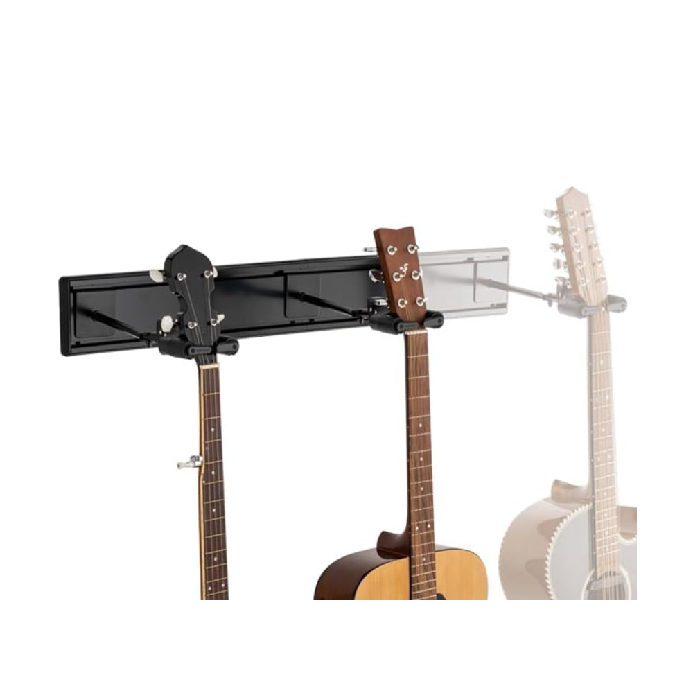Hercules GSP402SB 2-Guitar Wall Rack