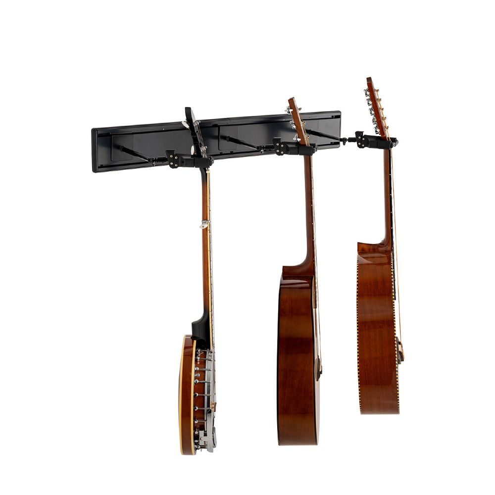 Hercules Stands GSP403SB 3-Guitar Wall Rack