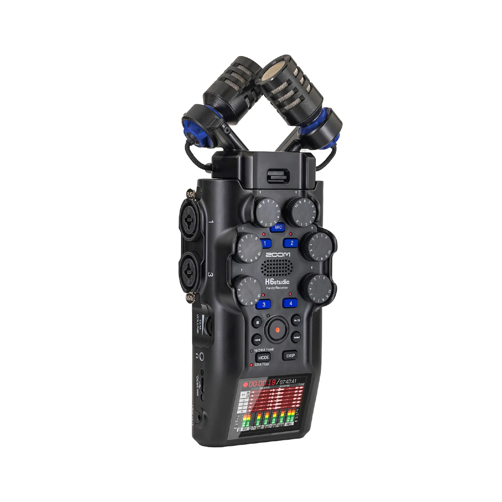 Zoom H6studio 8-Track 32-Bit Float Handy Recorder