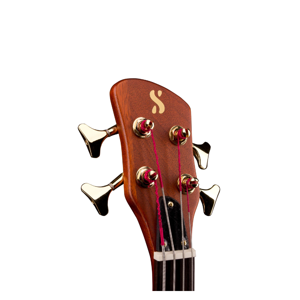 SX SWB1 Bass Guitar (Natural)
