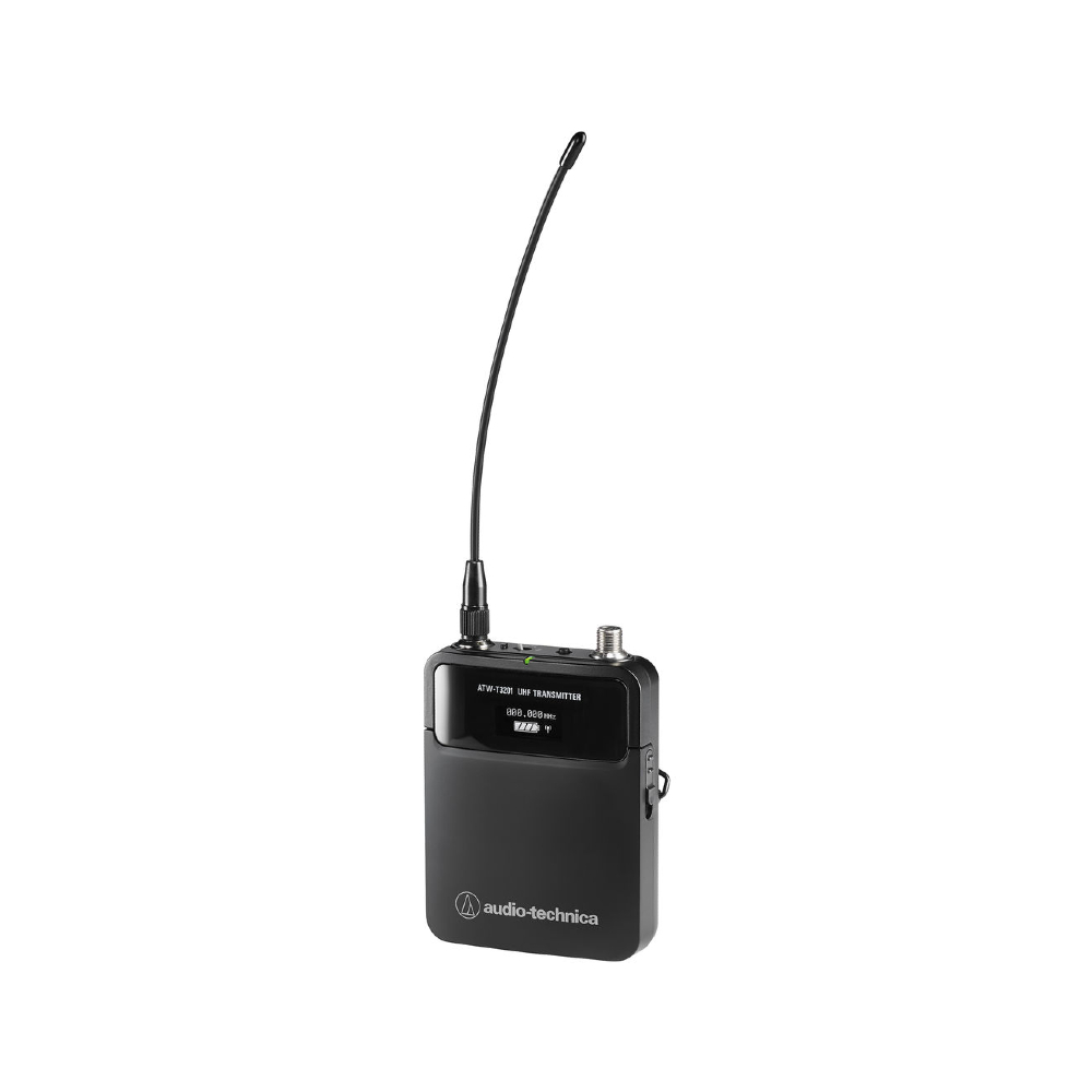 Audio-Technica ATW-3211N 3000 Series Network Bodypack Wireless Microphone System with No Mic (EE1: 530 to 590 MHz)