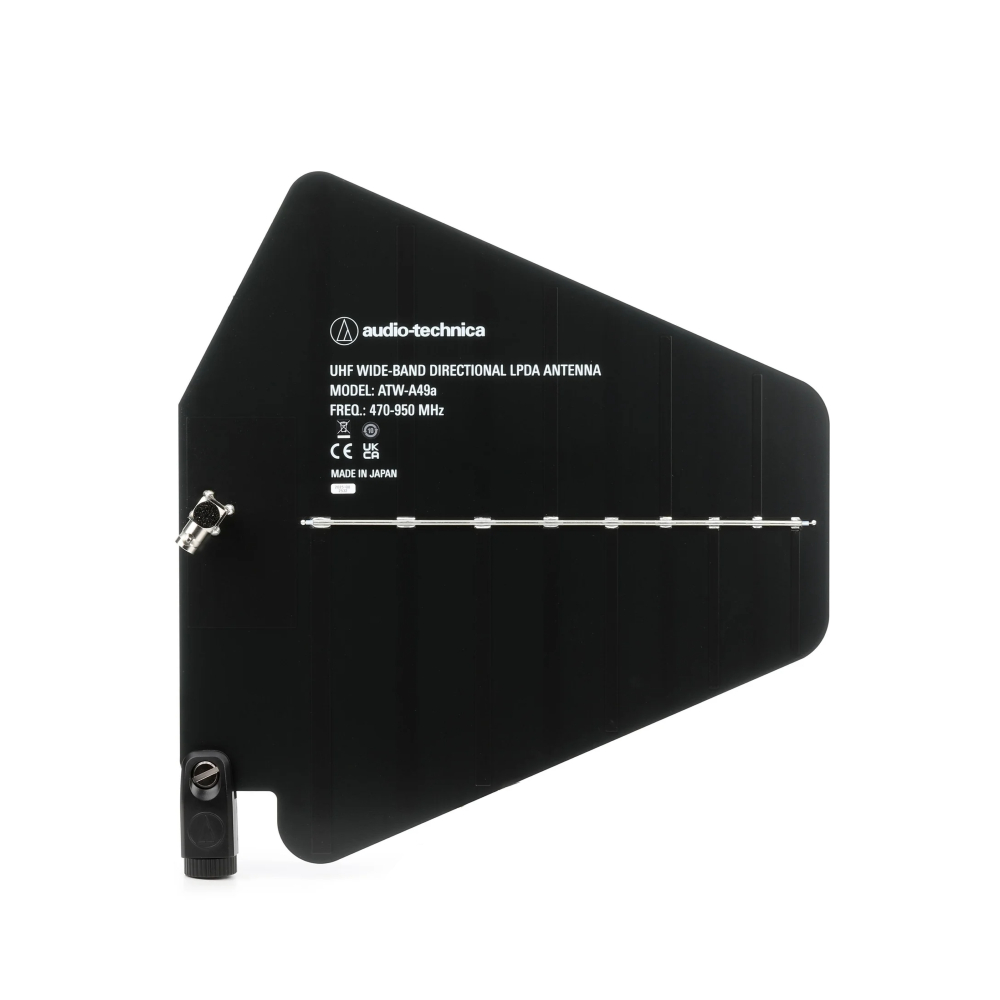 Audio-Technica ATW-A49a UHF Wide-Band Directional LPDA Antenna (470-950 MHz, Pair)
