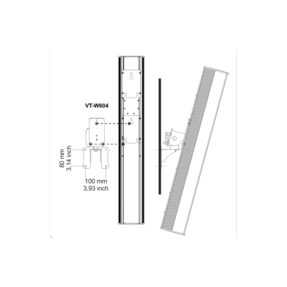 FBT Vertus CLA 604A Column Active Line Array (White)