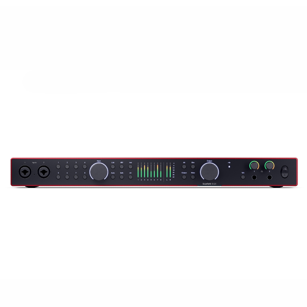 Focusrite Scarlett 18i20 4th Gen 18 IN/20 OUT 2.0 USB Audio Interface