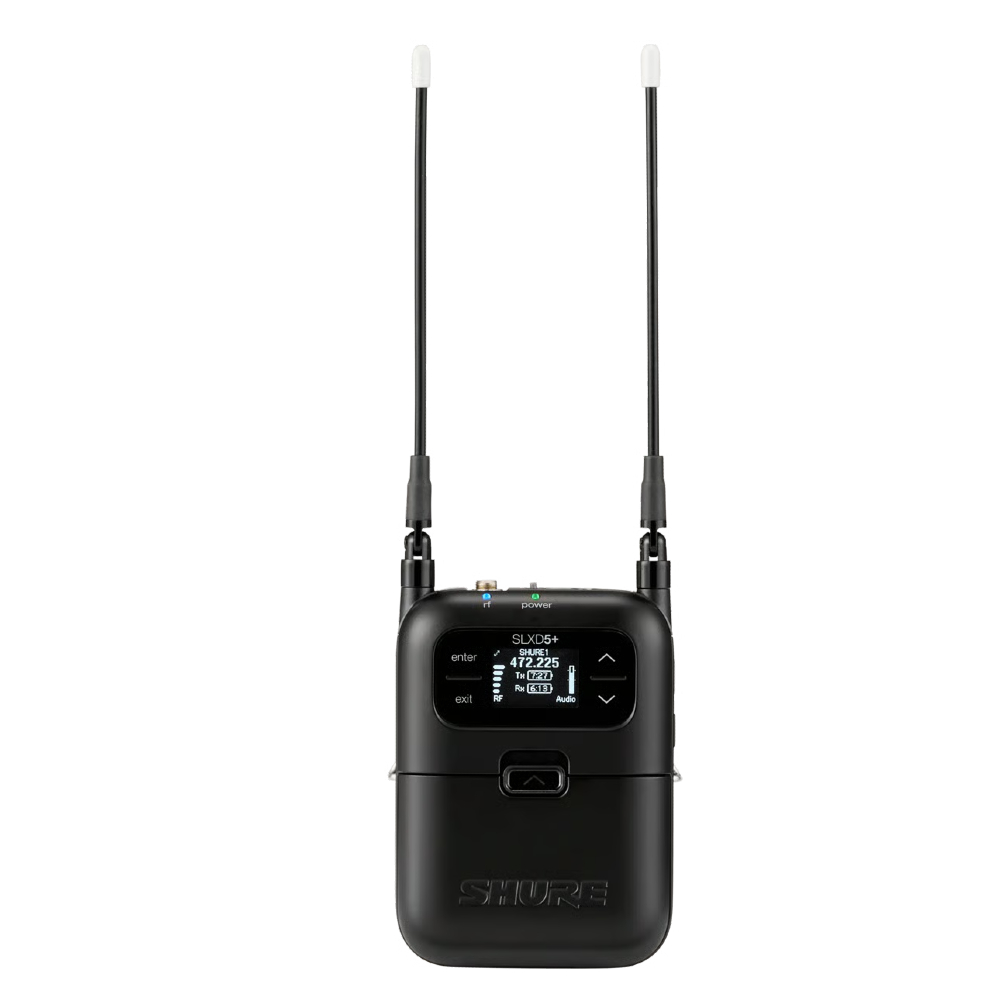 Shure SLXD15+/85M-G66 Digital Wireless Bodypack Microphone System W/ WL1185M
