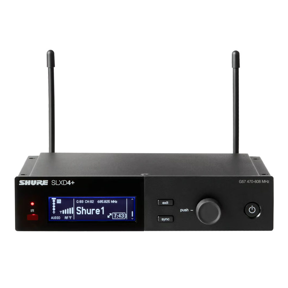 Shure SLXD14+A/SM35-G66 Digital Wireless Bodypack System with SM35 Performance Headset Microphone