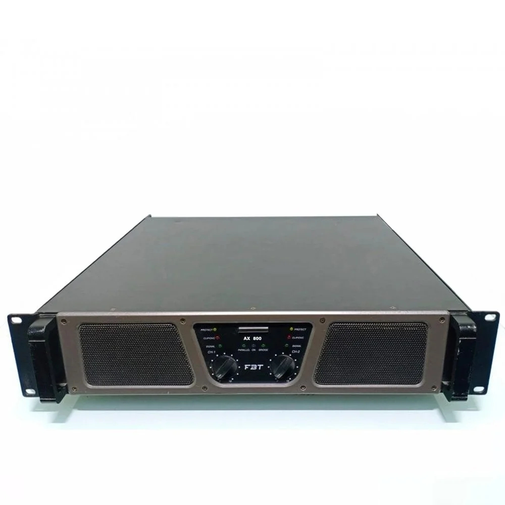 FBT AX 800 2CH 250WATTS Per Channel 8OHMS, 400WATTS Power Amplifier