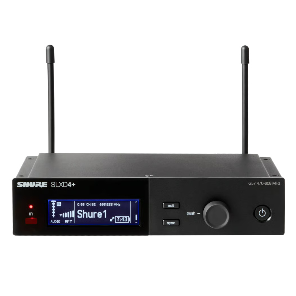 Shure SLXD24A/B87A-L57 Digital Wireless Handheld System with Beta 87A Supercardioid Condenser Microphone