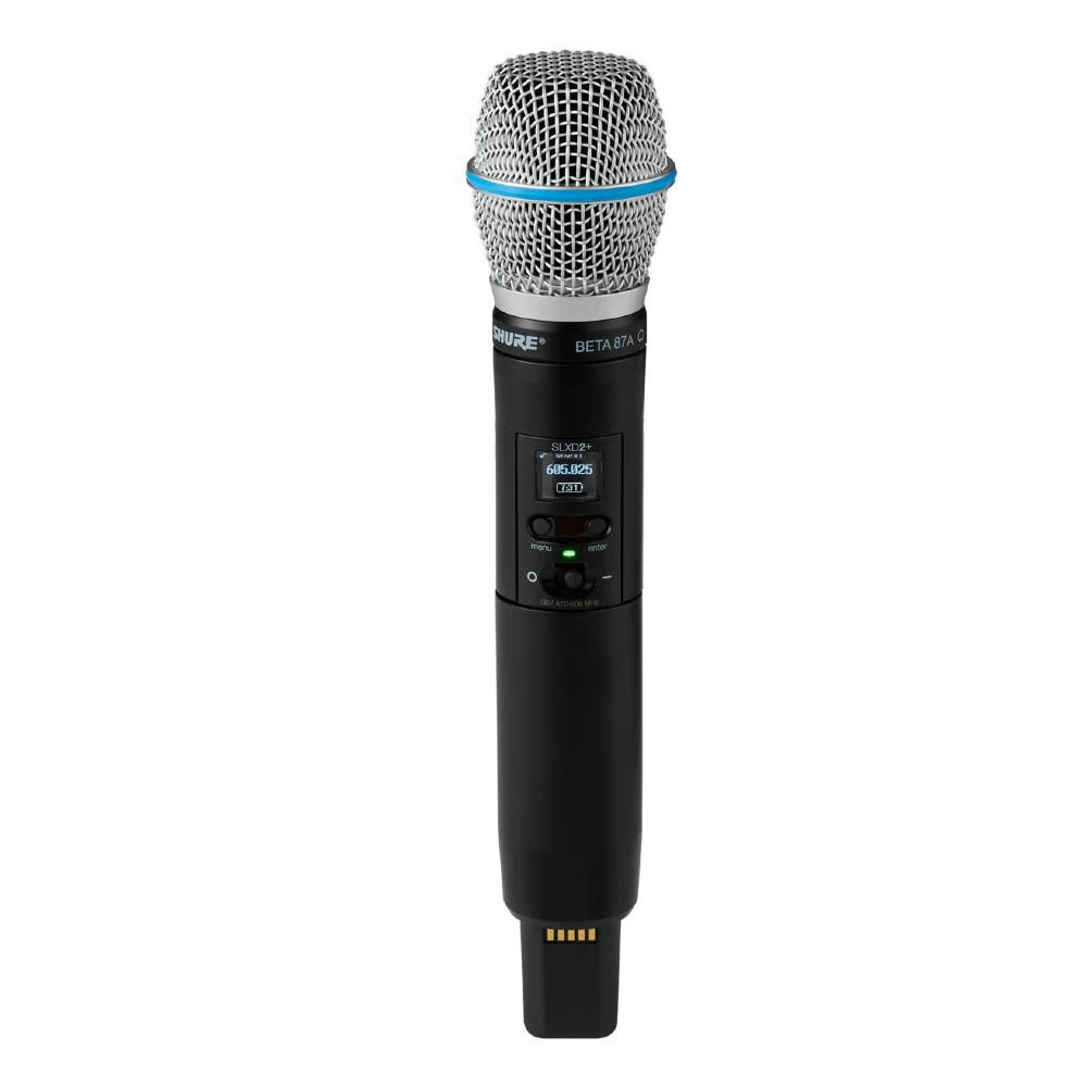 Shure SLXD24A/B87A-L57 Digital Wireless Handheld System with Beta 87A Supercardioid Condenser Microphone
