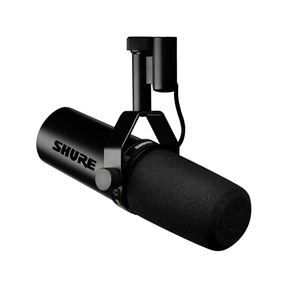 Shure SM7dB Active Dynamic Microphone (Black)