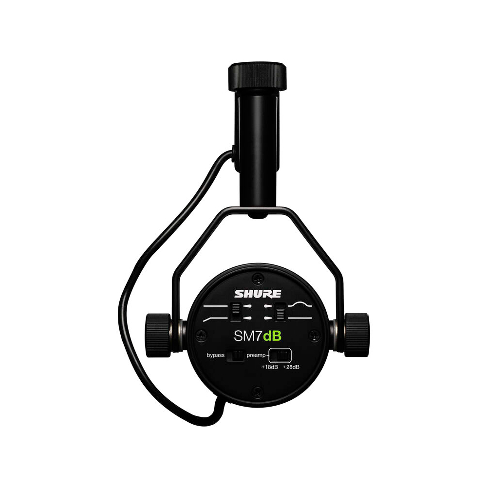 Shure SM7dB Active Dynamic Microphone (Black)