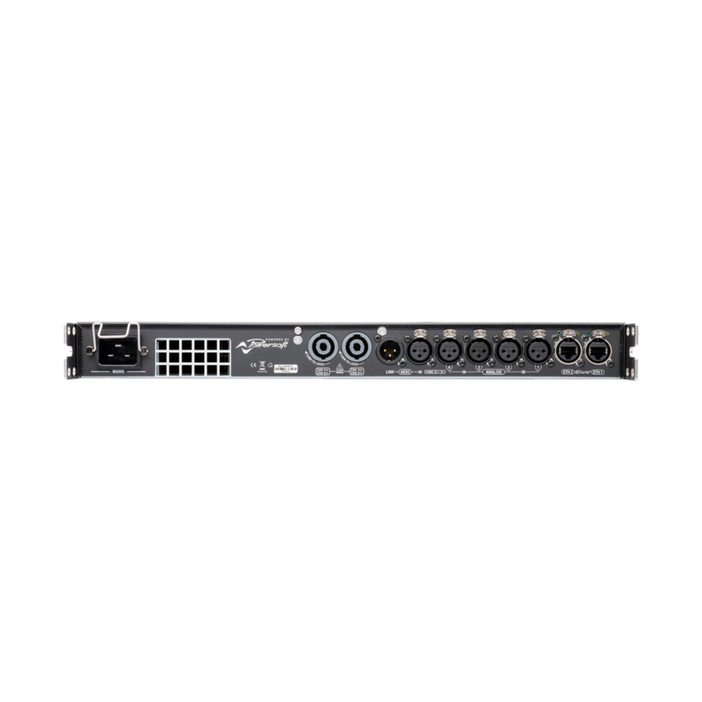 Powersoft T604 4-Channel 6000W High-Performance Touring Amplifier with DSP and Dante