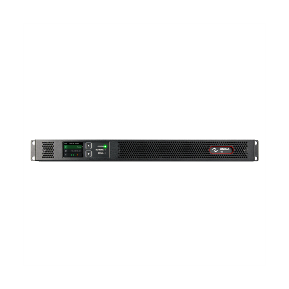 Powersoft Unica 4T 20K4 20,800W 4-channel touring amplifier with DSP Dante