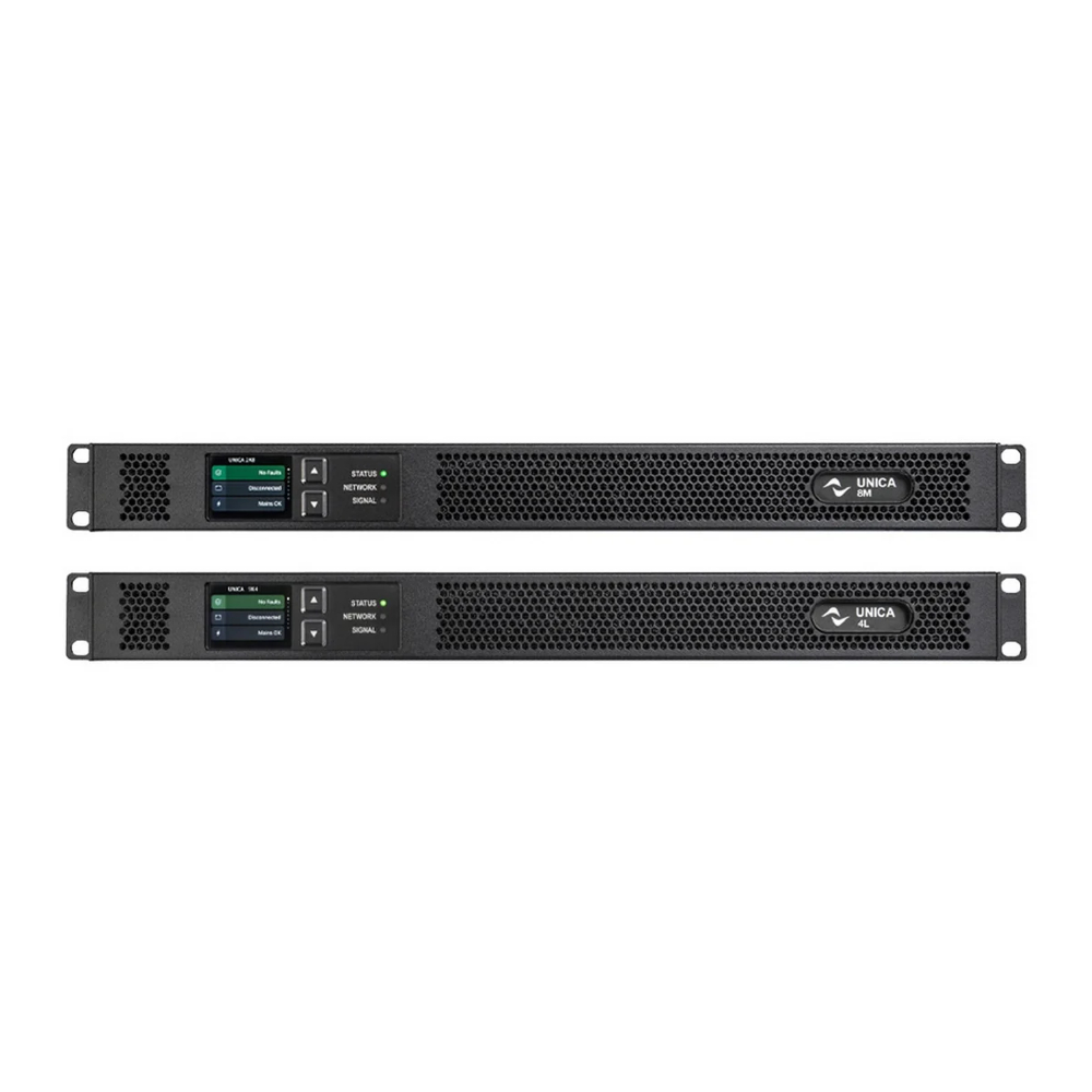 Powersoft Unica 4T 20K4 20,800W 4-channel touring amplifier with DSP Dante