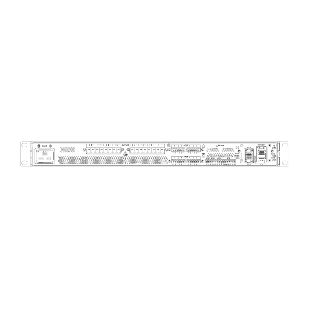 Powersoft Unica 8T 10K8 10,000W 8 channel touring amplifier with DSP Dante