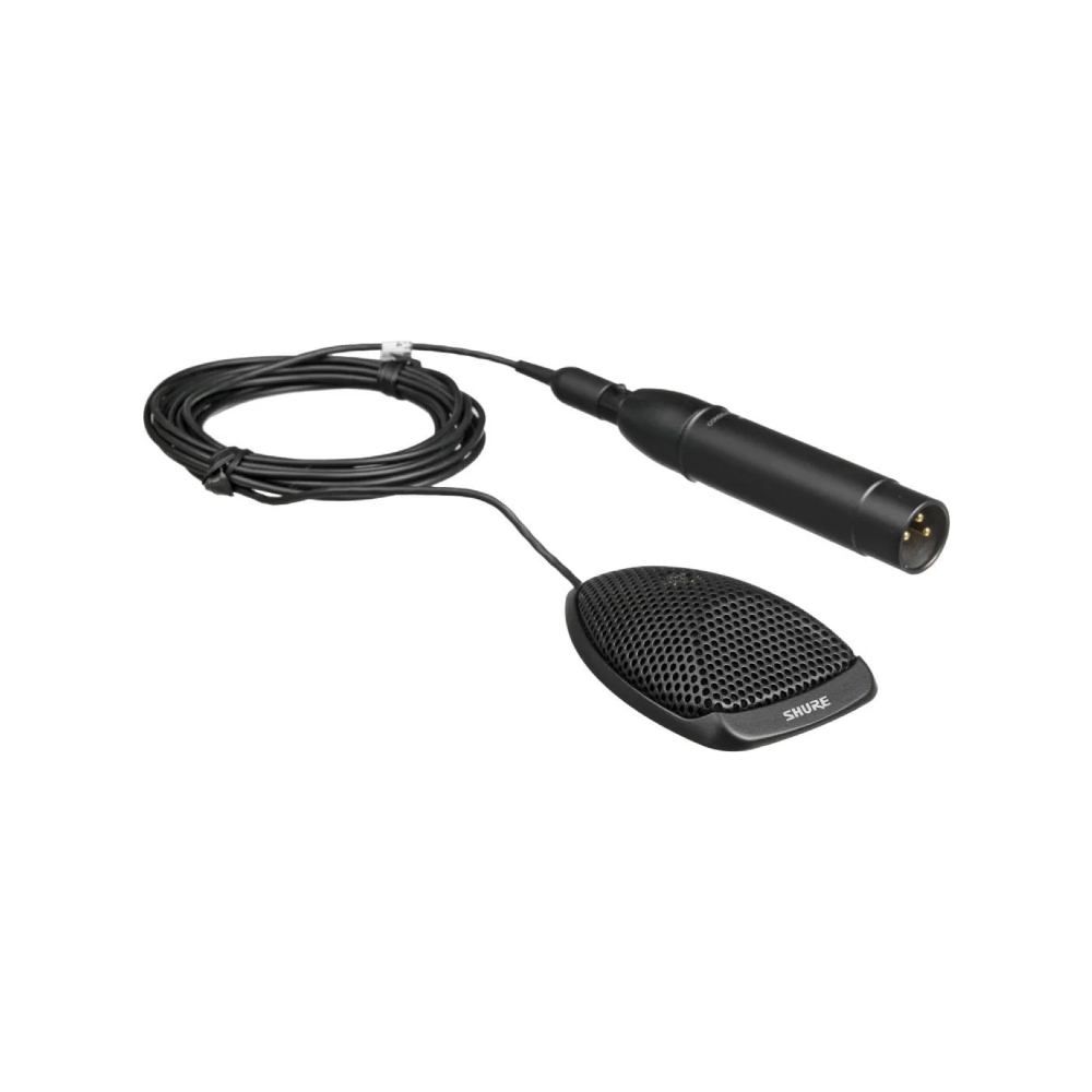 Shure MX39/S Microflex Supercardioid Boundary Microphone (Black)