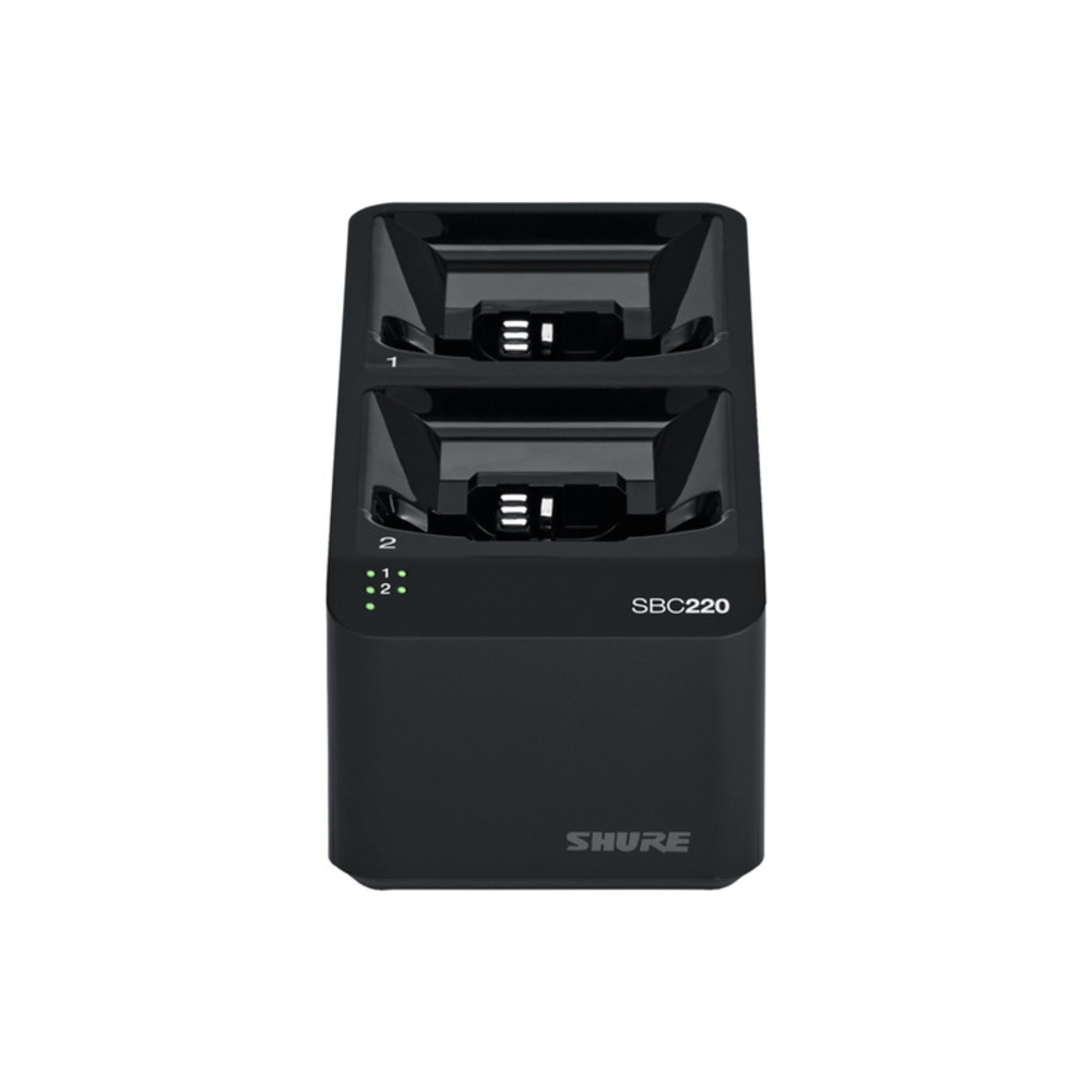 Shure SBC220 2-Bay Networked Charging Station Expansion