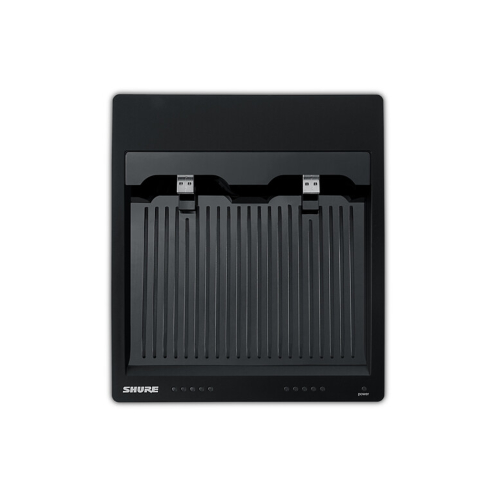 Shure SBC250 2-Bay Networked Charging Station (No Power Supply Included)