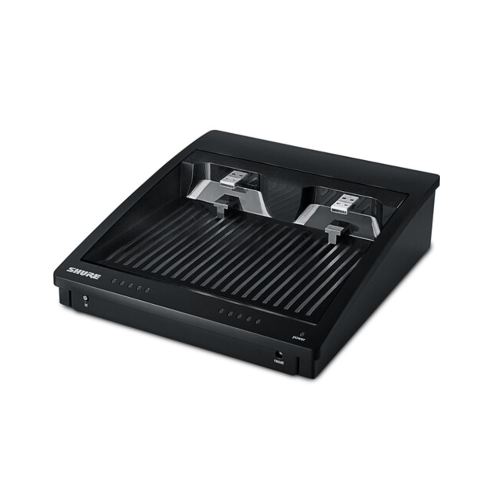 Shure SBC250 2-Bay Networked Charging Station (No Power Supply Included)
